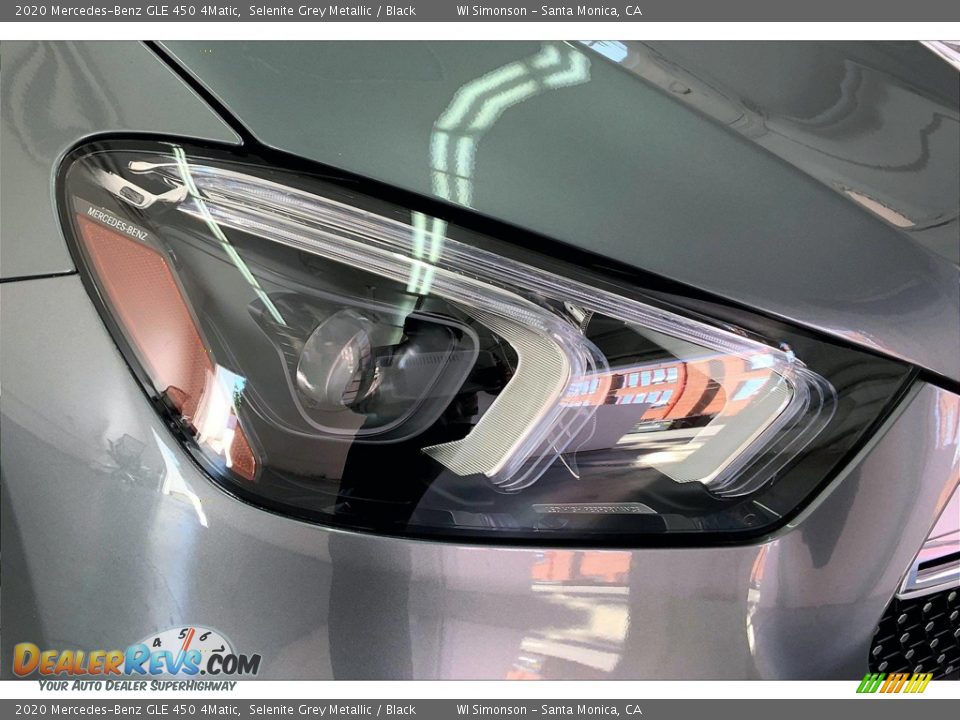 2020 Mercedes-Benz GLE 450 4Matic Selenite Grey Metallic / Black Photo #28