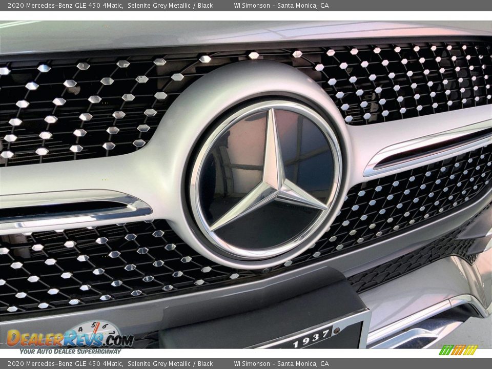 2020 Mercedes-Benz GLE 450 4Matic Selenite Grey Metallic / Black Photo #30