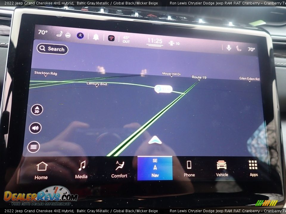 Navigation of 2022 Jeep Grand Cherokee 4XE Hybrid Photo #20