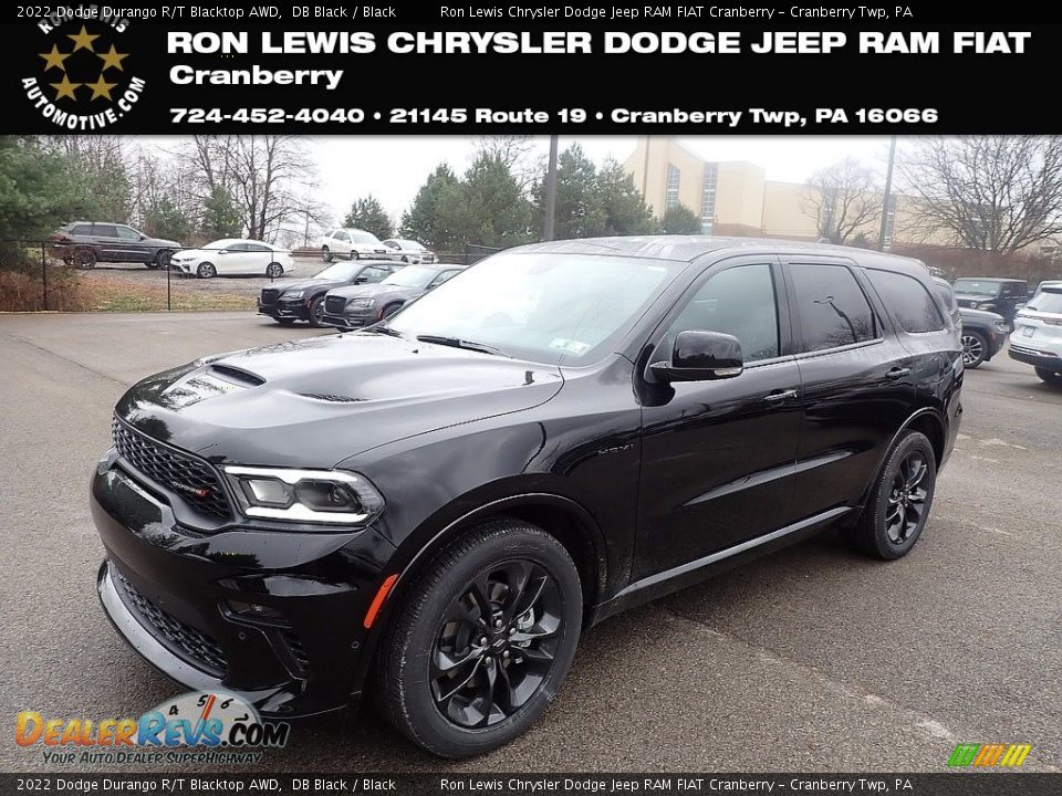 2022 Dodge Durango R/T Blacktop AWD DB Black / Black Photo #1