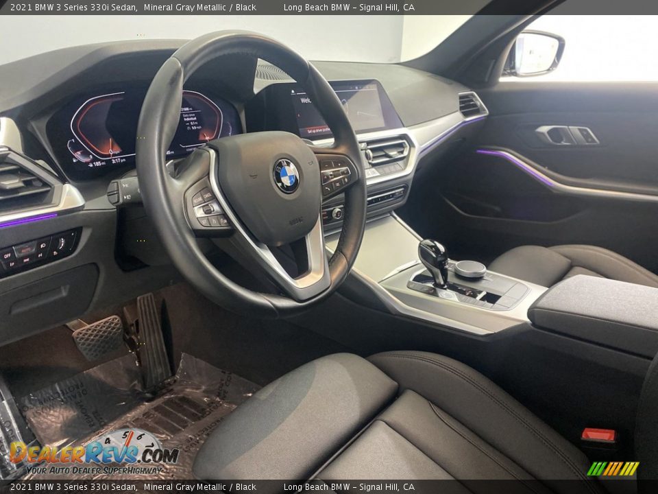 2021 BMW 3 Series 330i Sedan Mineral Gray Metallic / Black Photo #15