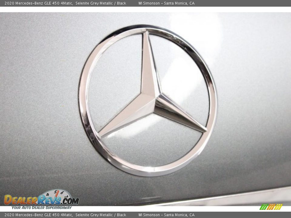 2020 Mercedes-Benz GLE 450 4Matic Selenite Grey Metallic / Black Photo #35