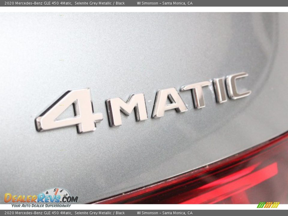 2020 Mercedes-Benz GLE 450 4Matic Selenite Grey Metallic / Black Photo #36