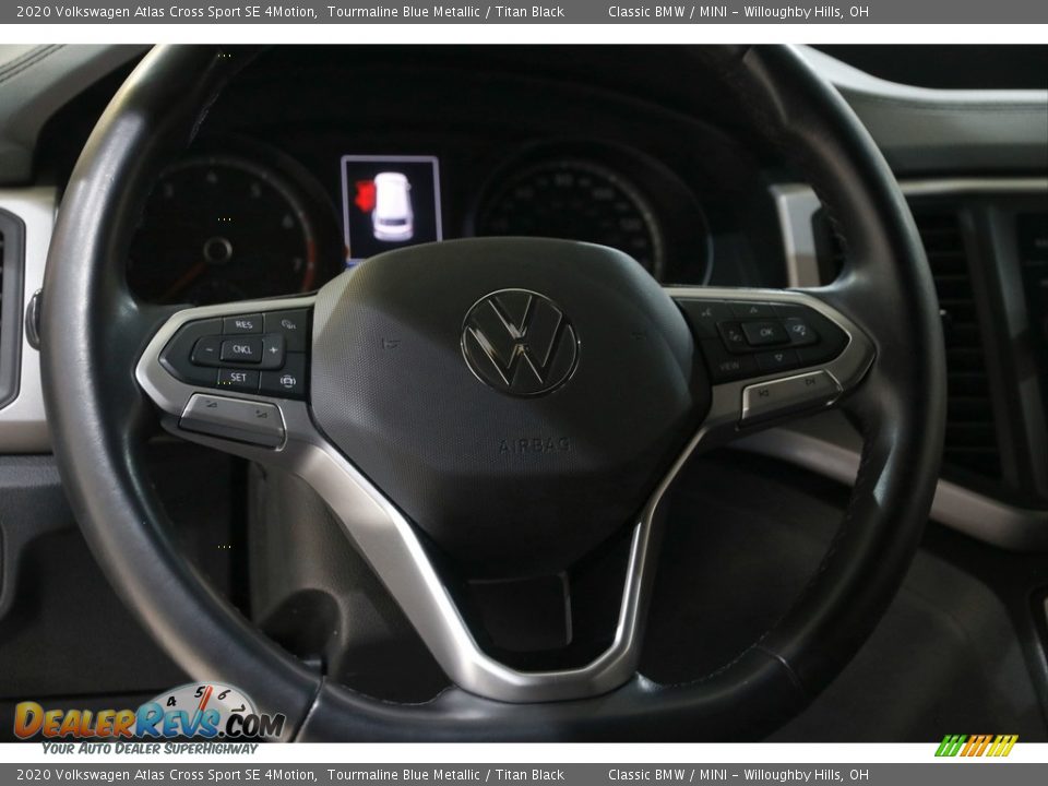 2020 Volkswagen Atlas Cross Sport SE 4Motion Steering Wheel Photo #7