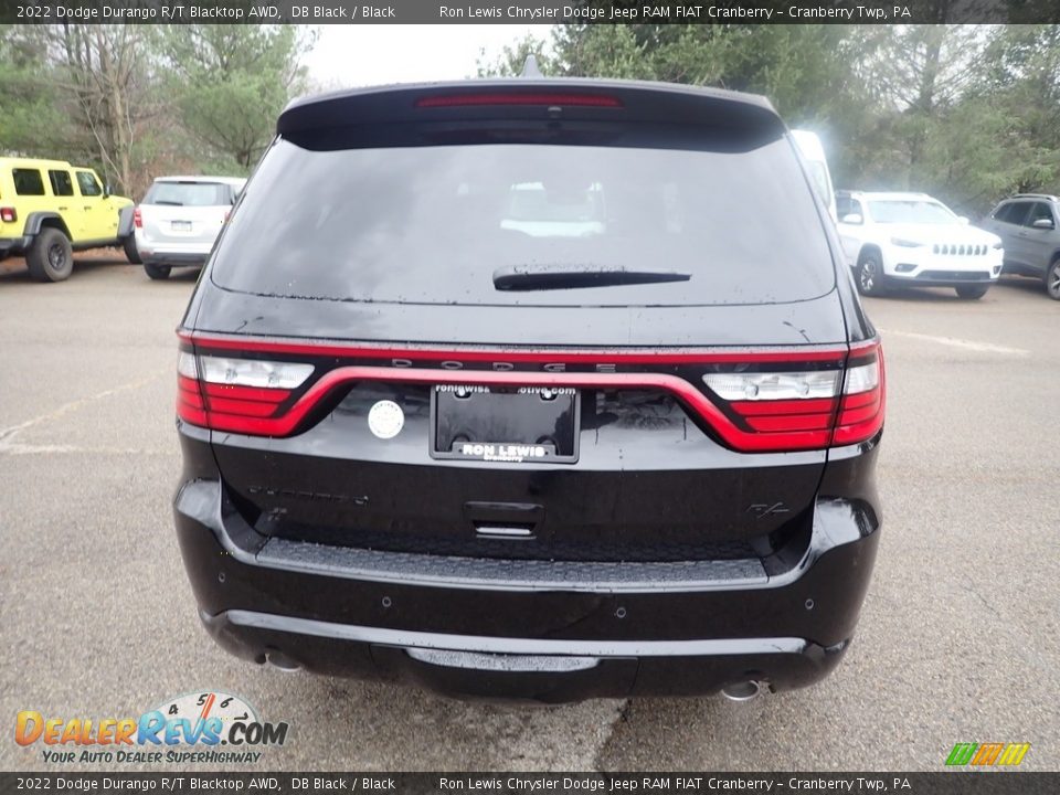 2022 Dodge Durango R/T Blacktop AWD DB Black / Black Photo #6