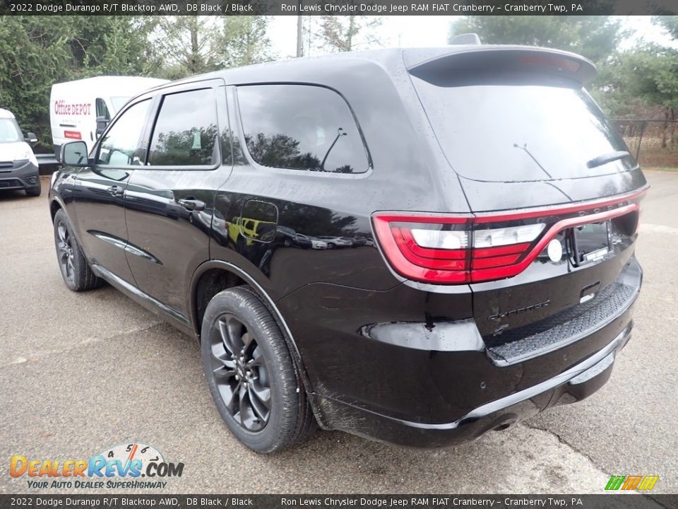 2022 Dodge Durango R/T Blacktop AWD DB Black / Black Photo #7