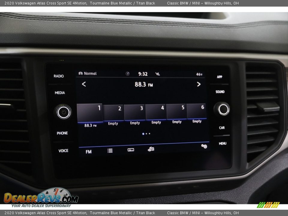 Audio System of 2020 Volkswagen Atlas Cross Sport SE 4Motion Photo #10
