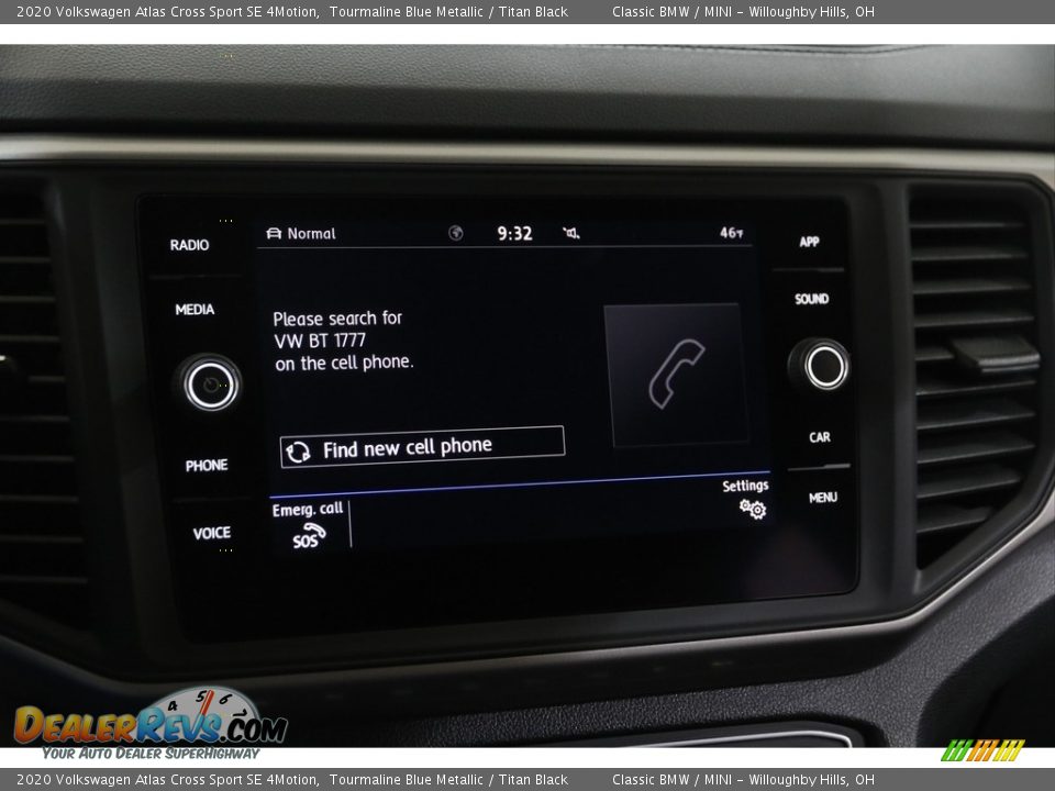 Controls of 2020 Volkswagen Atlas Cross Sport SE 4Motion Photo #11