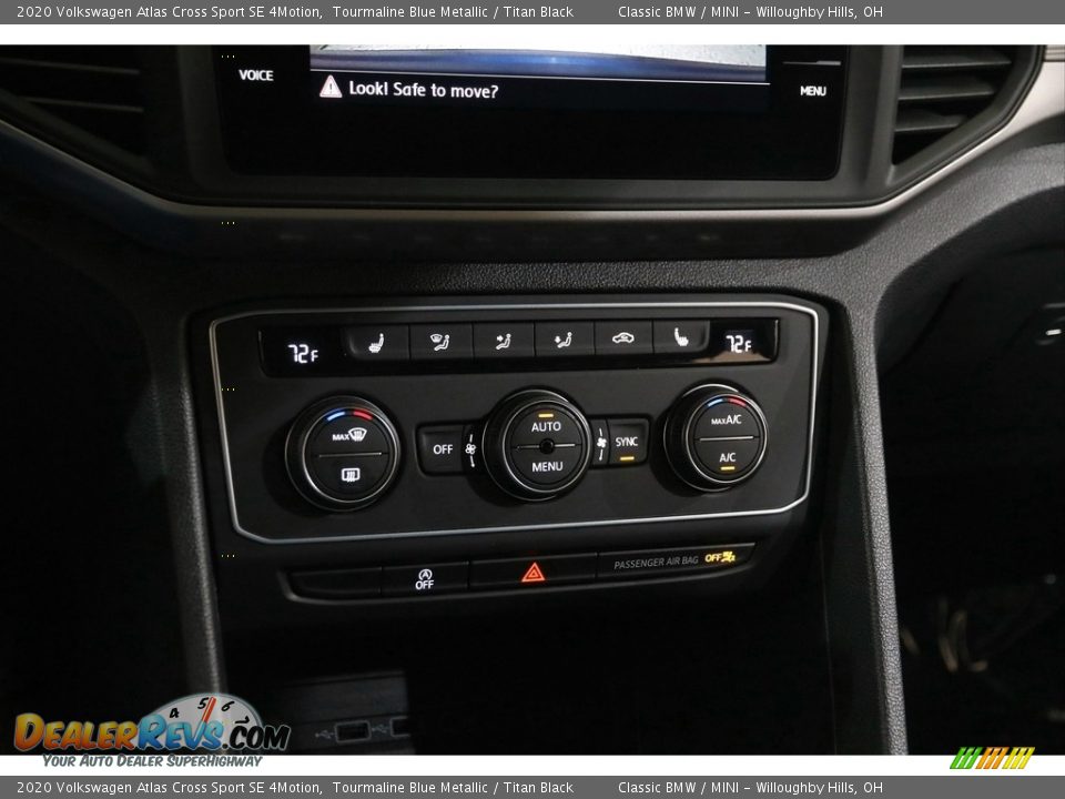Controls of 2020 Volkswagen Atlas Cross Sport SE 4Motion Photo #13