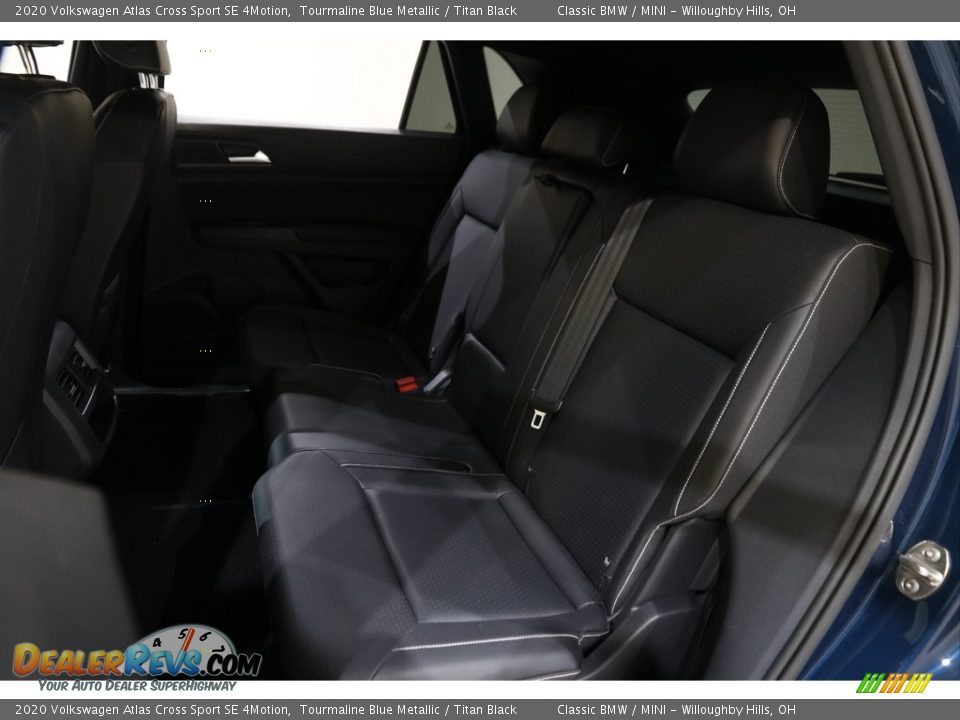 Rear Seat of 2020 Volkswagen Atlas Cross Sport SE 4Motion Photo #17
