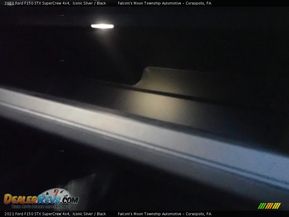 2021 Ford F150 STX SuperCrew 4x4 Iconic Silver / Black Photo #13