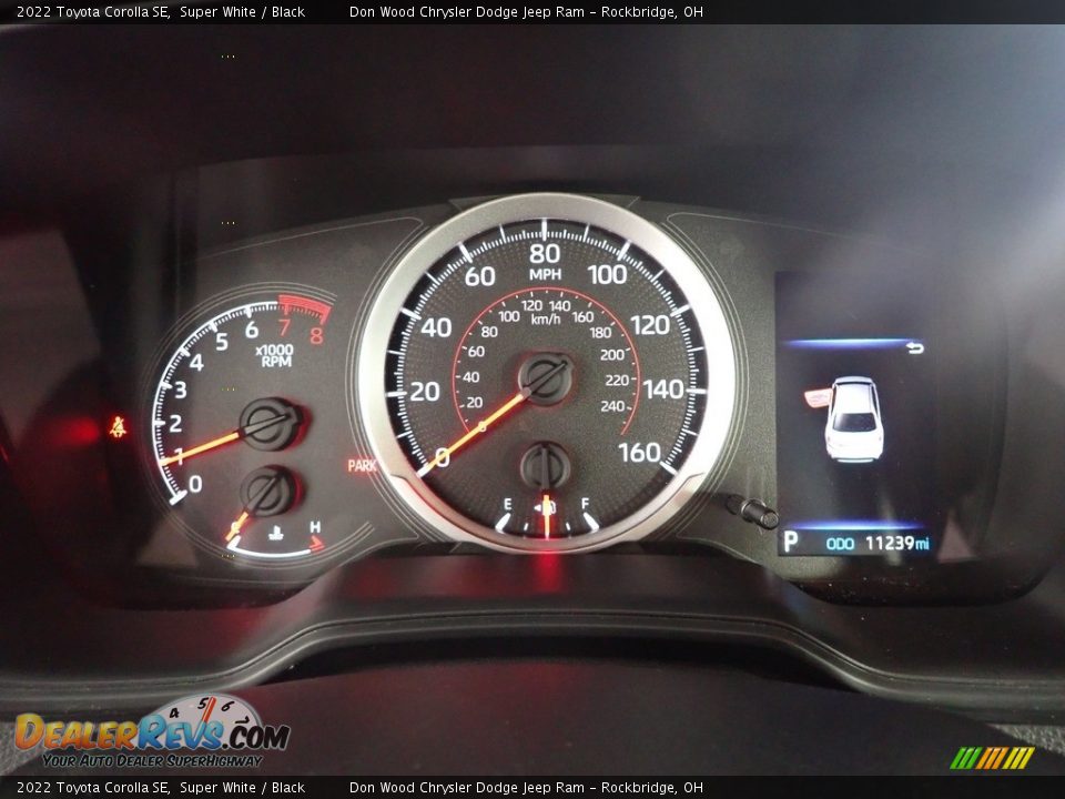 2022 Toyota Corolla SE Gauges Photo #17