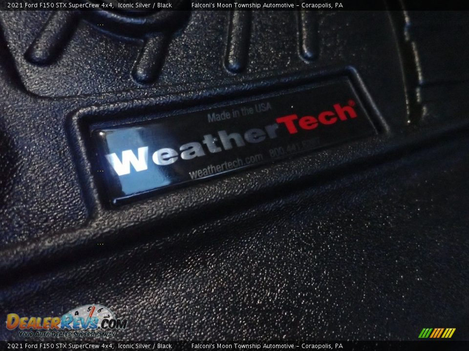 2021 Ford F150 STX SuperCrew 4x4 Iconic Silver / Black Photo #14