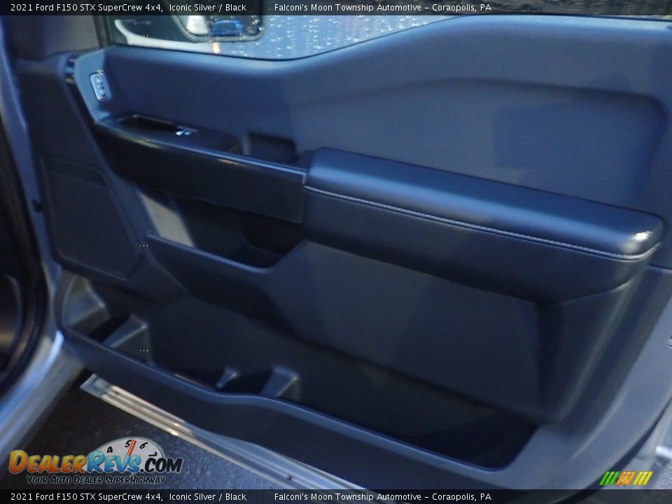 2021 Ford F150 STX SuperCrew 4x4 Iconic Silver / Black Photo #15