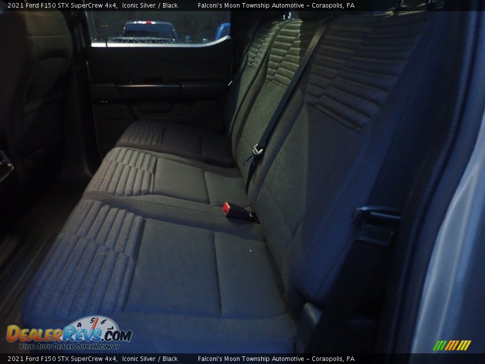 2021 Ford F150 STX SuperCrew 4x4 Iconic Silver / Black Photo #18