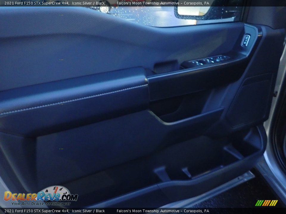 2021 Ford F150 STX SuperCrew 4x4 Iconic Silver / Black Photo #21