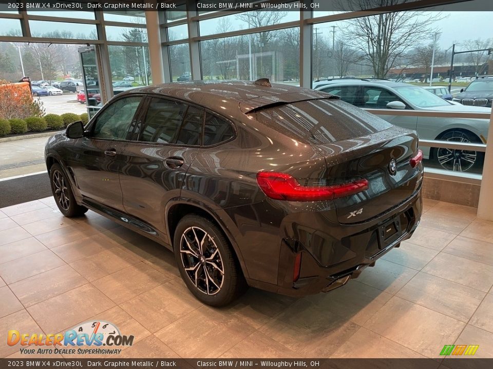 2023 BMW X4 xDrive30i Dark Graphite Metallic / Black Photo #2