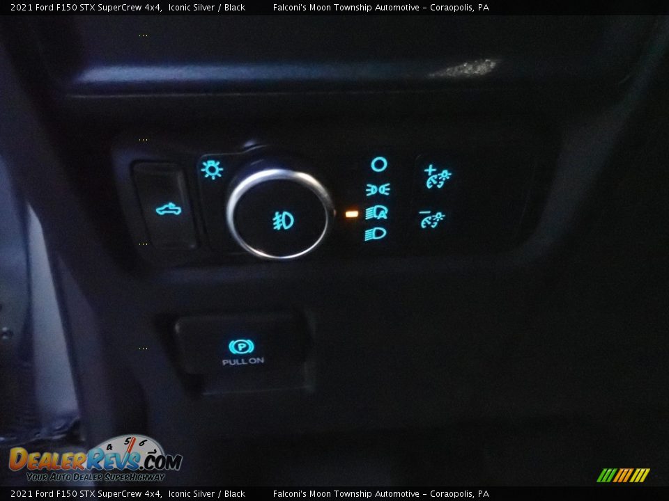 2021 Ford F150 STX SuperCrew 4x4 Iconic Silver / Black Photo #22