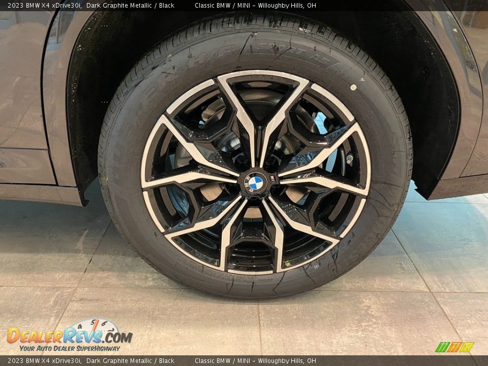 2023 BMW X4 xDrive30i Dark Graphite Metallic / Black Photo #3