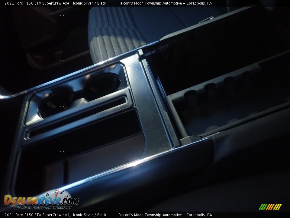 2021 Ford F150 STX SuperCrew 4x4 Iconic Silver / Black Photo #24
