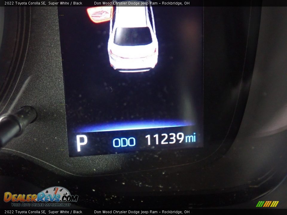 2022 Toyota Corolla SE Super White / Black Photo #28