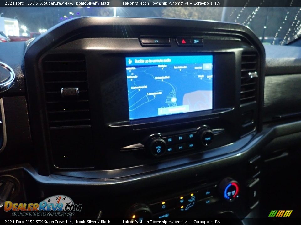 2021 Ford F150 STX SuperCrew 4x4 Iconic Silver / Black Photo #26