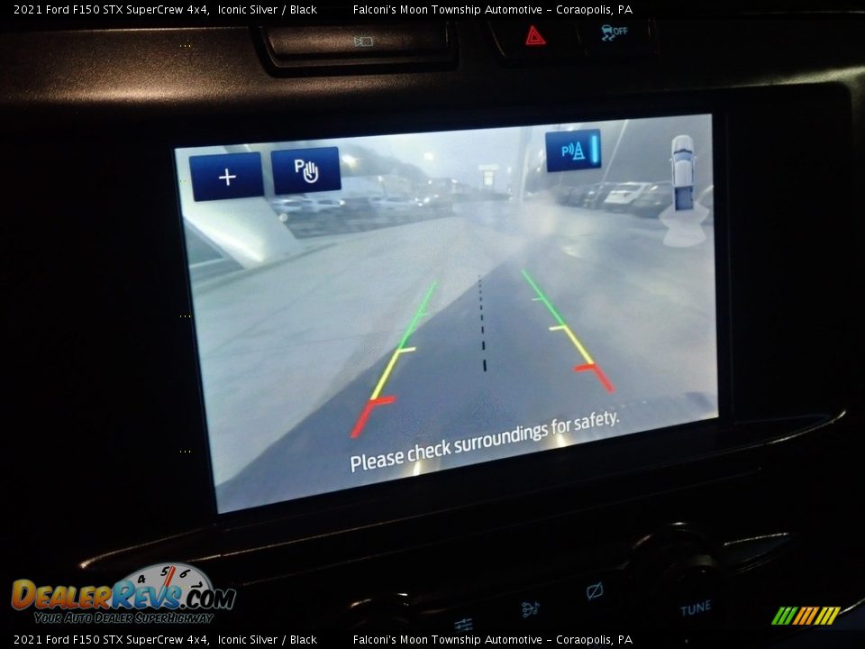 2021 Ford F150 STX SuperCrew 4x4 Iconic Silver / Black Photo #29