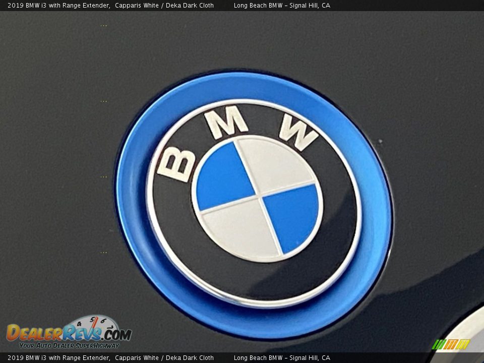 2019 BMW i3 with Range Extender Capparis White / Deka Dark Cloth Photo #7