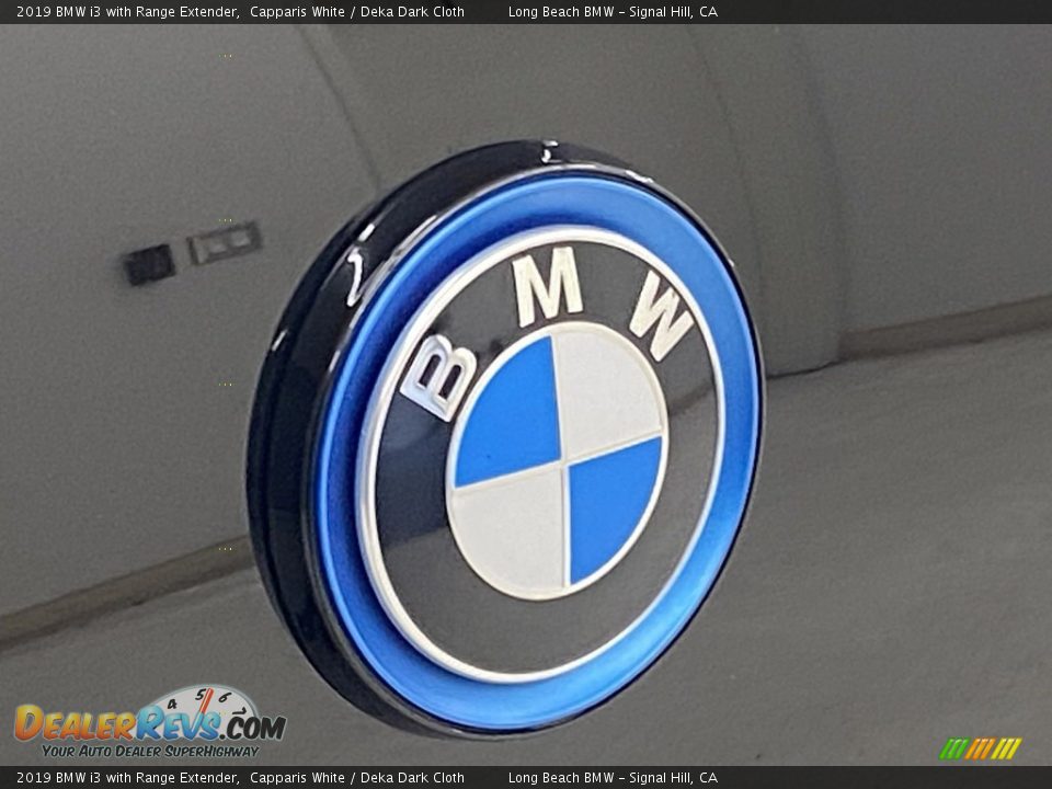 2019 BMW i3 with Range Extender Capparis White / Deka Dark Cloth Photo #9