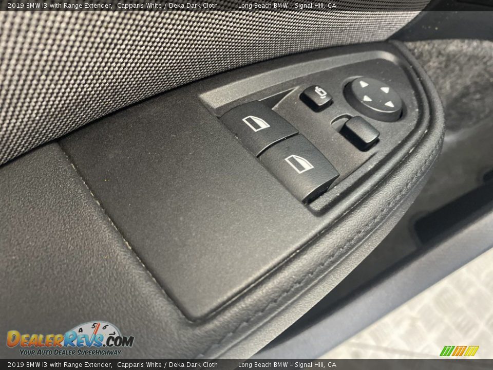 2019 BMW i3 with Range Extender Capparis White / Deka Dark Cloth Photo #13