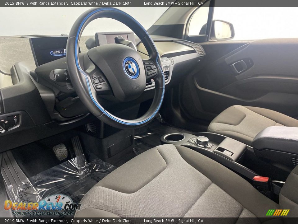 2019 BMW i3 with Range Extender Capparis White / Deka Dark Cloth Photo #15