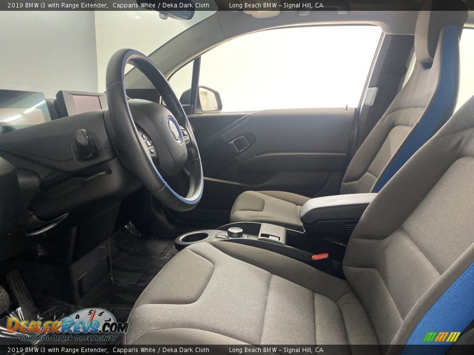 2019 BMW i3 with Range Extender Capparis White / Deka Dark Cloth Photo #16