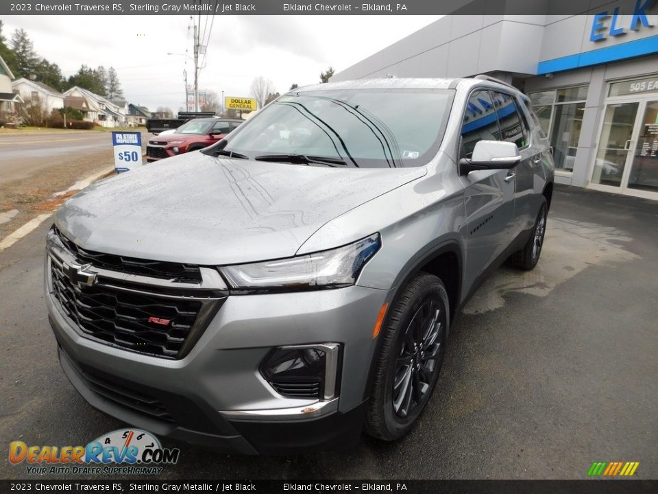 2023 Chevrolet Traverse RS Sterling Gray Metallic / Jet Black Photo #2