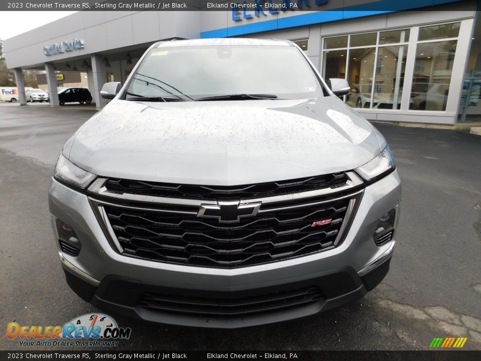 2023 Chevrolet Traverse RS Sterling Gray Metallic / Jet Black Photo #3