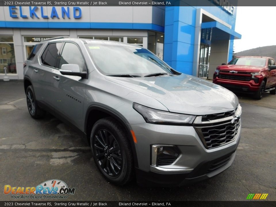 2023 Chevrolet Traverse RS Sterling Gray Metallic / Jet Black Photo #4