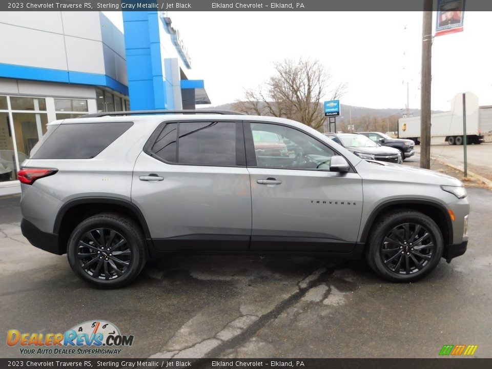 2023 Chevrolet Traverse RS Sterling Gray Metallic / Jet Black Photo #6