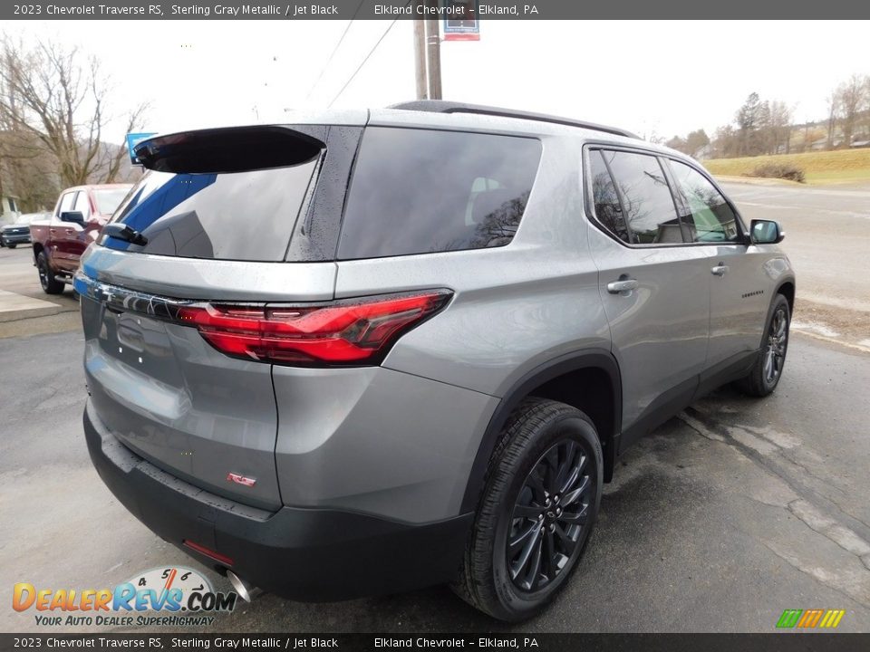 2023 Chevrolet Traverse RS Sterling Gray Metallic / Jet Black Photo #7