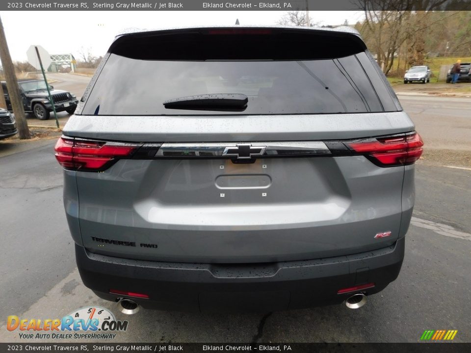 2023 Chevrolet Traverse RS Sterling Gray Metallic / Jet Black Photo #9