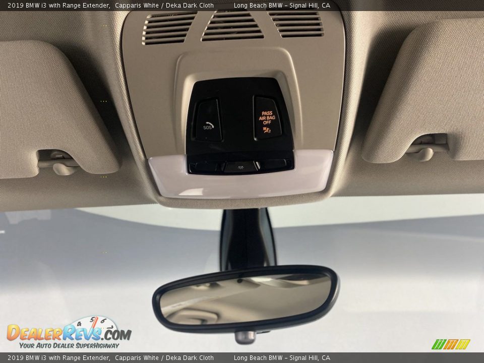 2019 BMW i3 with Range Extender Capparis White / Deka Dark Cloth Photo #30