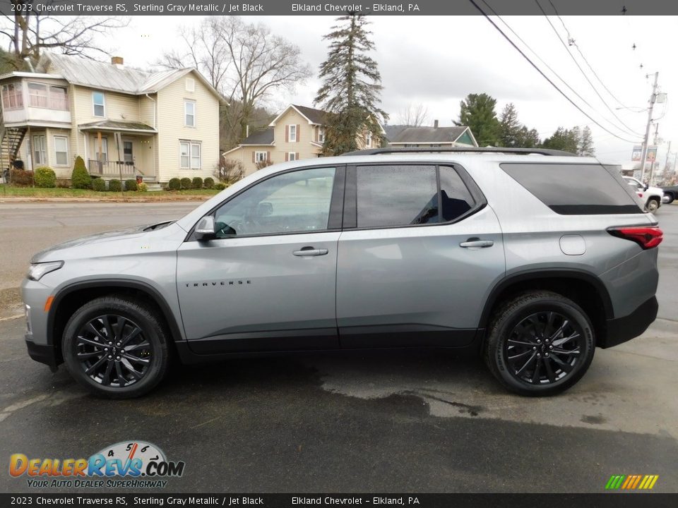 2023 Chevrolet Traverse RS Sterling Gray Metallic / Jet Black Photo #11