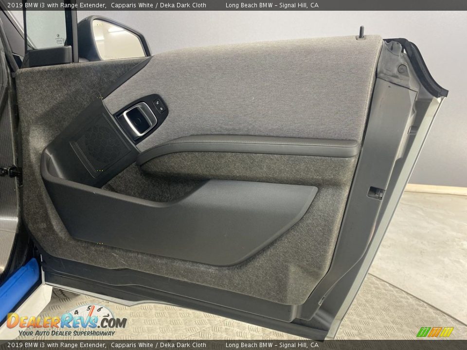 2019 BMW i3 with Range Extender Capparis White / Deka Dark Cloth Photo #31