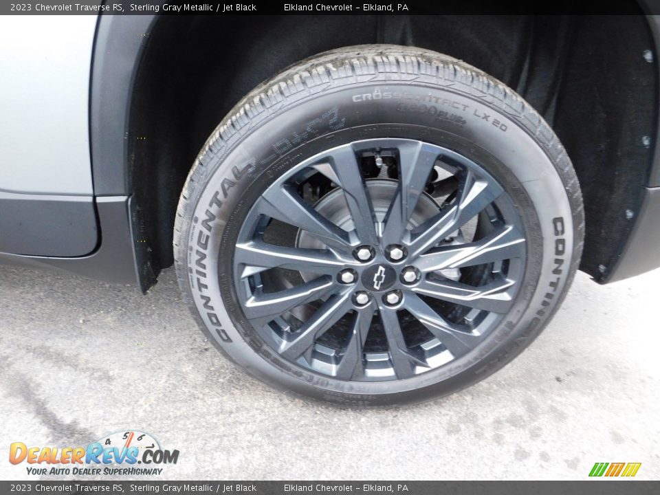 2023 Chevrolet Traverse RS Sterling Gray Metallic / Jet Black Photo #12