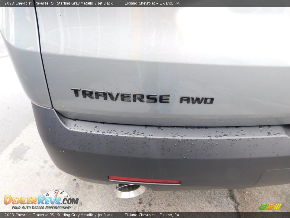 2023 Chevrolet Traverse RS Sterling Gray Metallic / Jet Black Photo #13