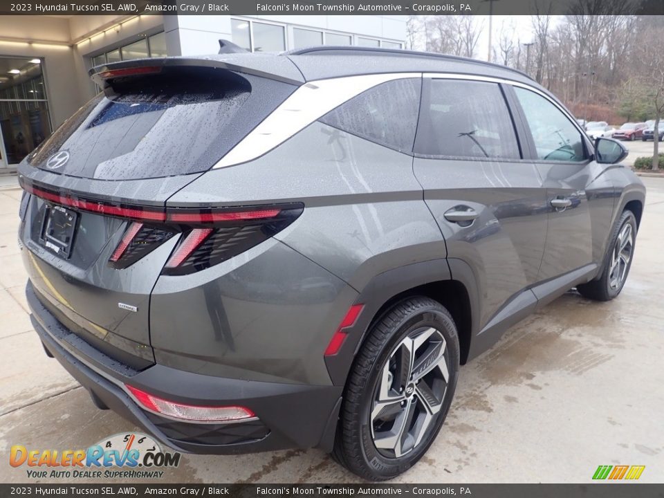 2023 Hyundai Tucson SEL AWD Amazon Gray / Black Photo #2