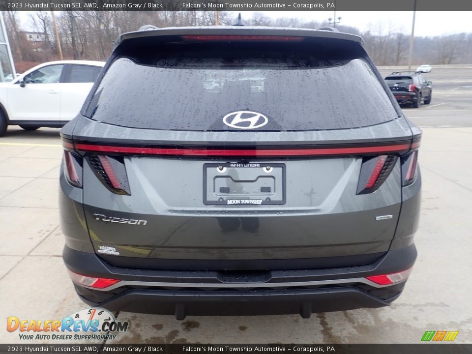 2023 Hyundai Tucson SEL AWD Amazon Gray / Black Photo #3