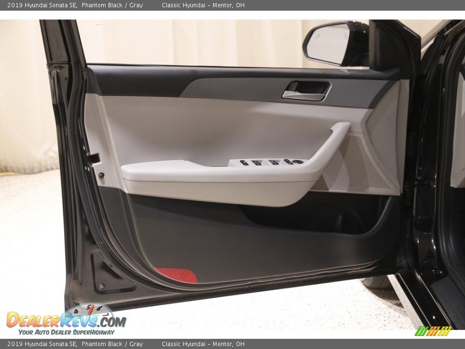 2019 Hyundai Sonata SE Phantom Black / Gray Photo #4