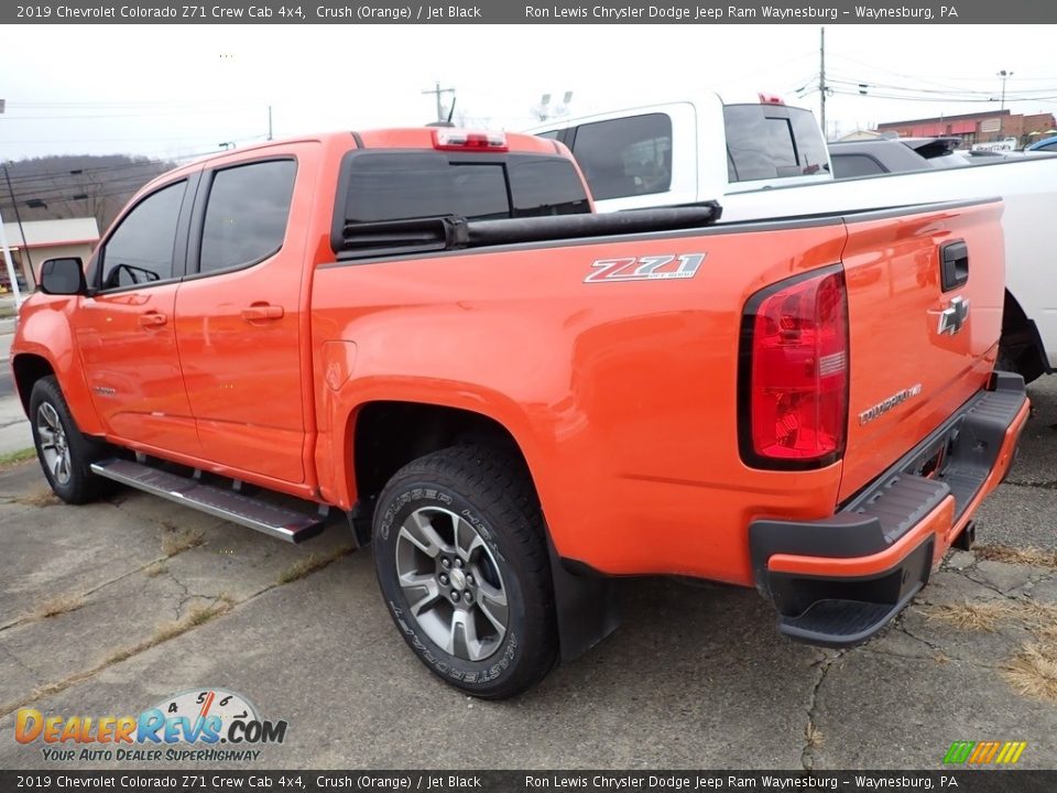 Crush (Orange) 2019 Chevrolet Colorado Z71 Crew Cab 4x4 Photo #2