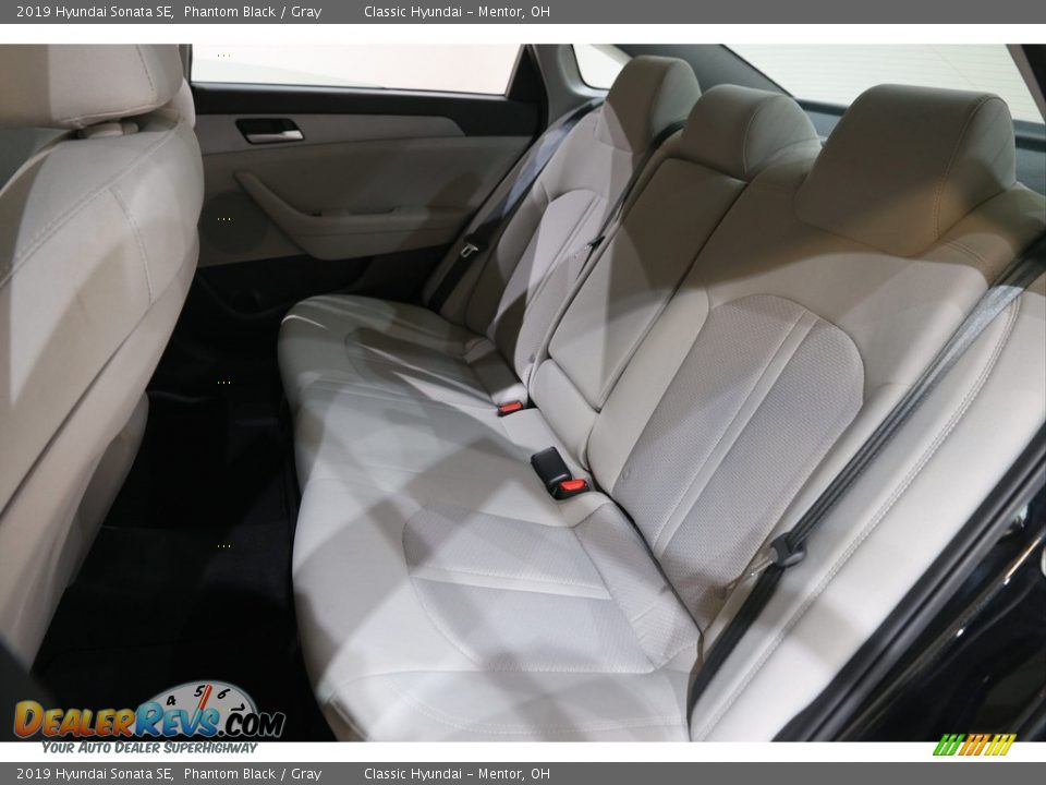 2019 Hyundai Sonata SE Phantom Black / Gray Photo #16