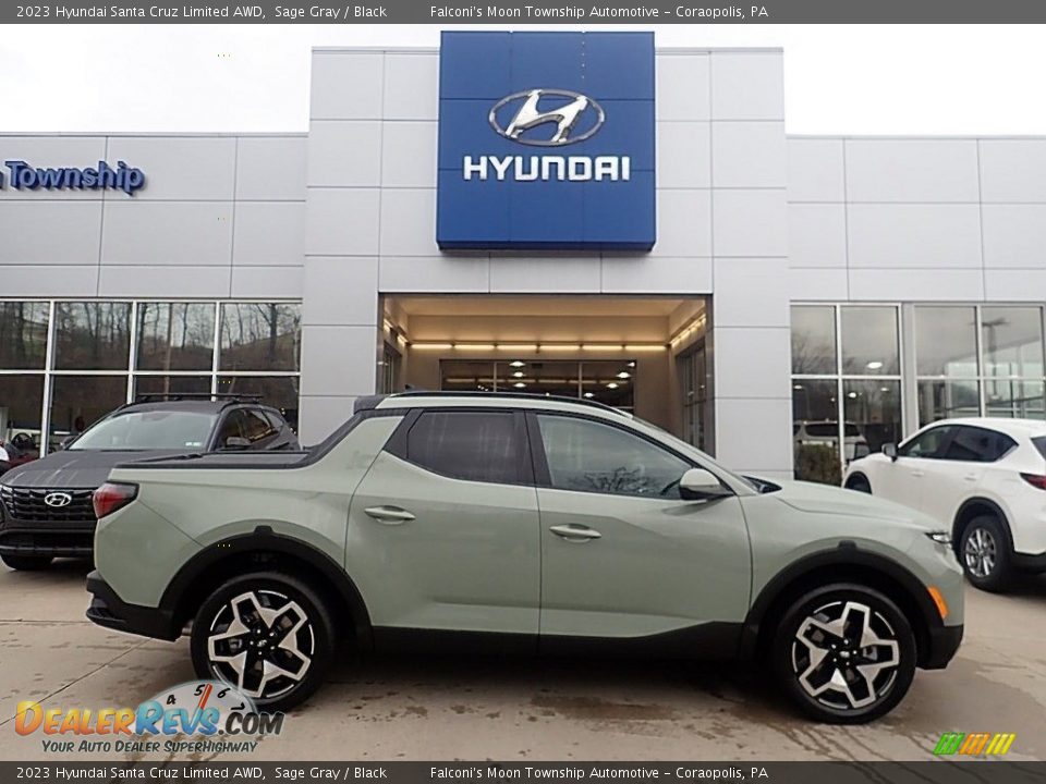 Sage Gray 2023 Hyundai Santa Cruz Limited AWD Photo #1