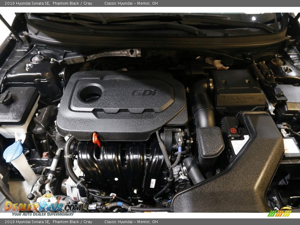2019 Hyundai Sonata SE Phantom Black / Gray Photo #18